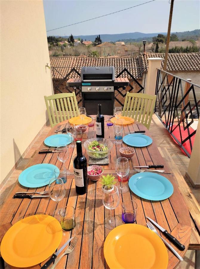 Montséret Villa Entiere Bellevue - Balneo - Piscine - Clim מראה חיצוני תמונה