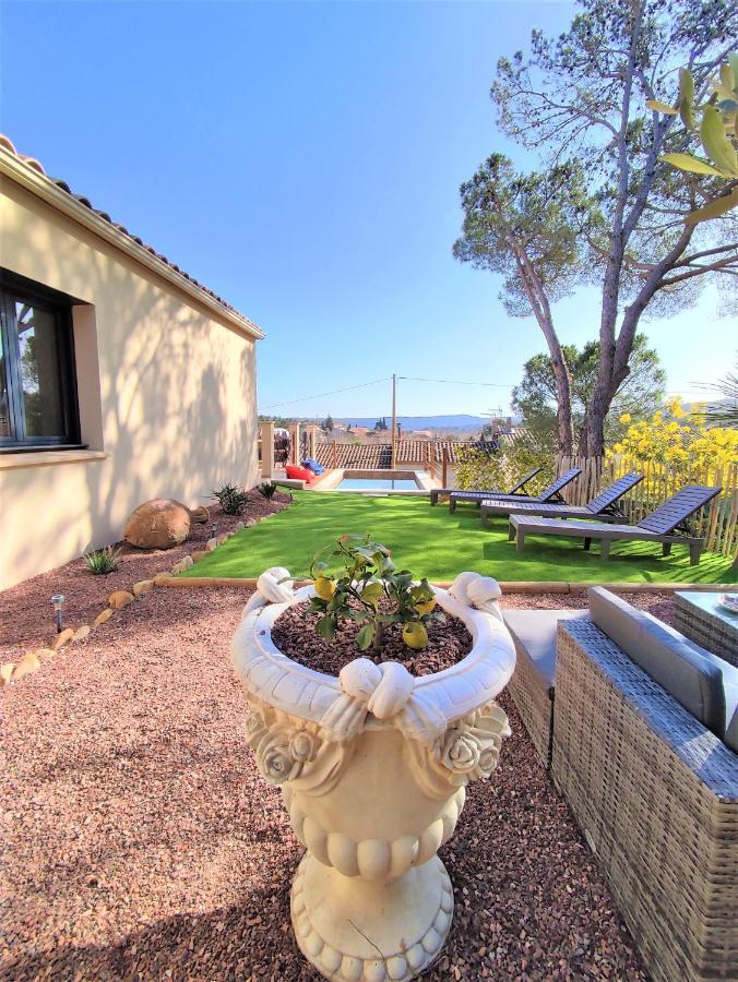 Montséret Villa Entiere Bellevue - Balneo - Piscine - Clim מראה חיצוני תמונה
