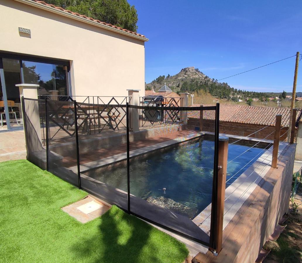 Montséret Villa Entiere Bellevue - Balneo - Piscine - Clim מראה חיצוני תמונה