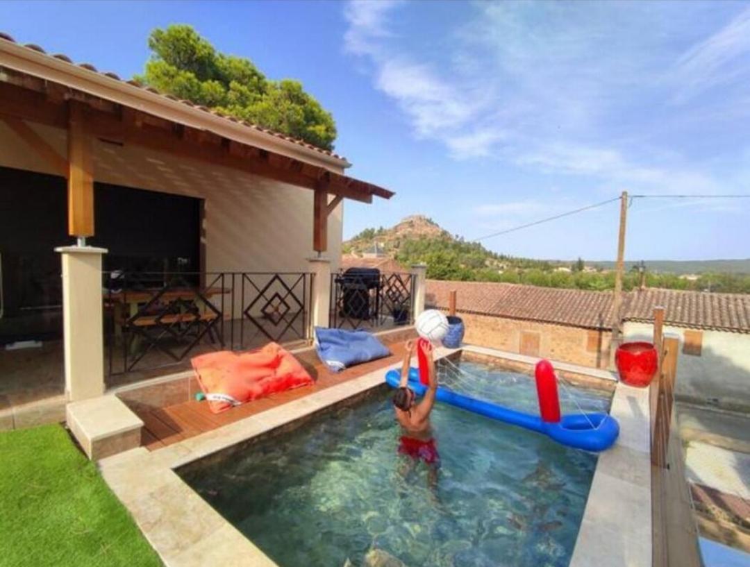 Montséret Villa Entiere Bellevue - Balneo - Piscine - Clim מראה חיצוני תמונה