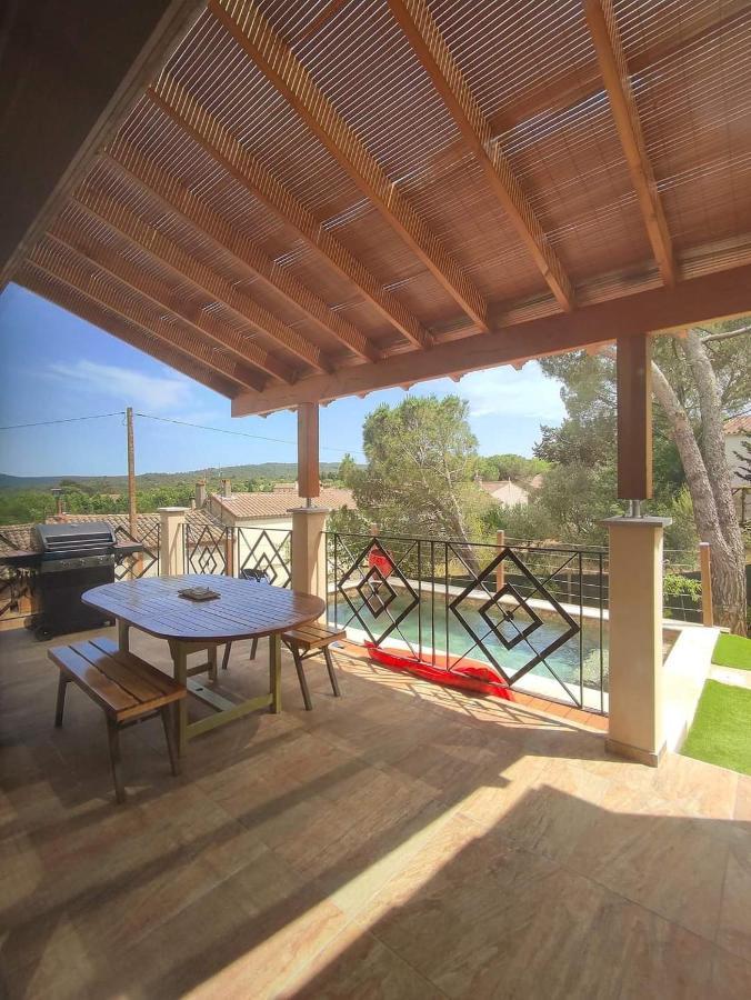 Montséret Villa Entiere Bellevue - Balneo - Piscine - Clim מראה חיצוני תמונה