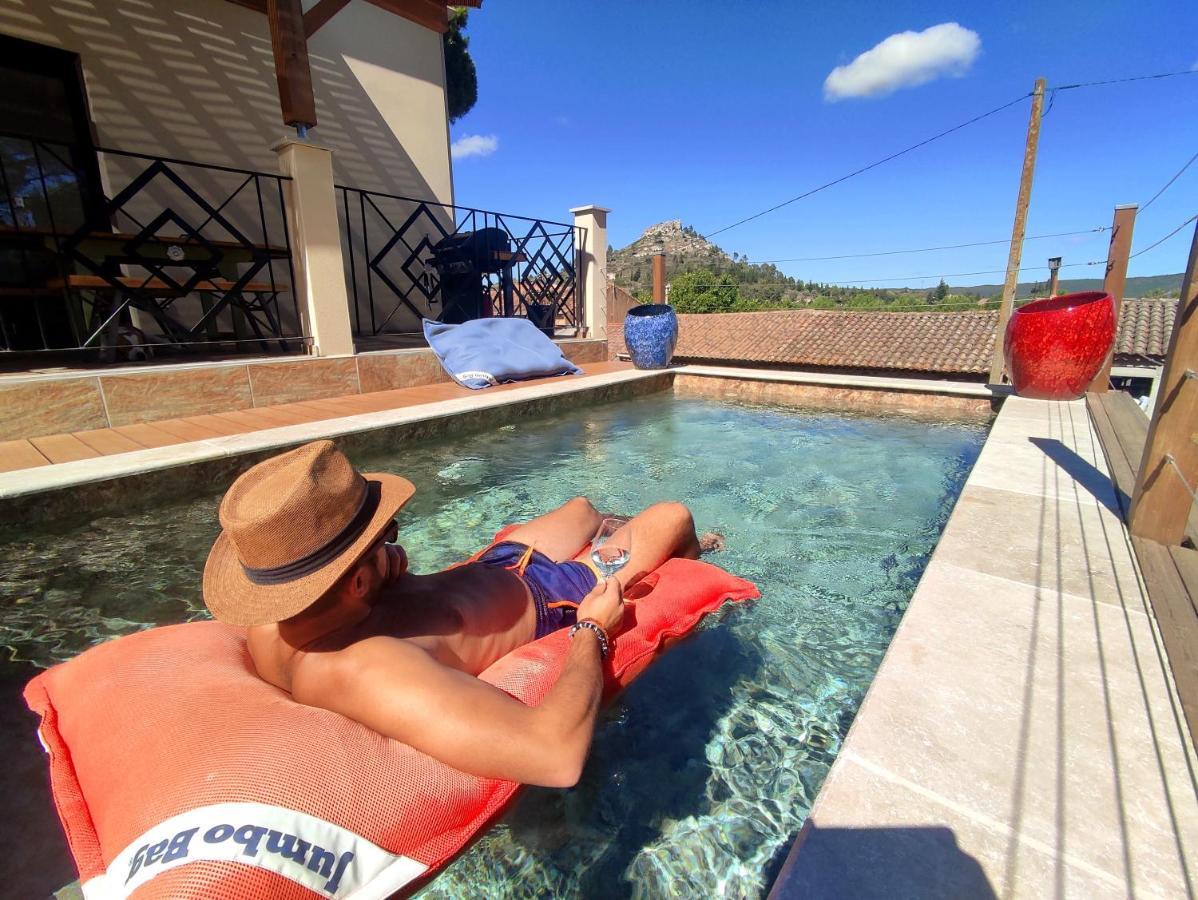 Montséret Villa Entiere Bellevue - Balneo - Piscine - Clim מראה חיצוני תמונה
